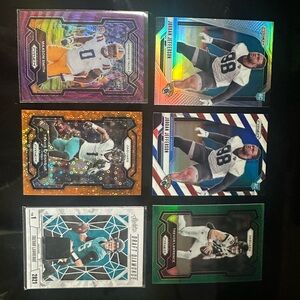 Jacksonville Jaguars lot of 9 cards